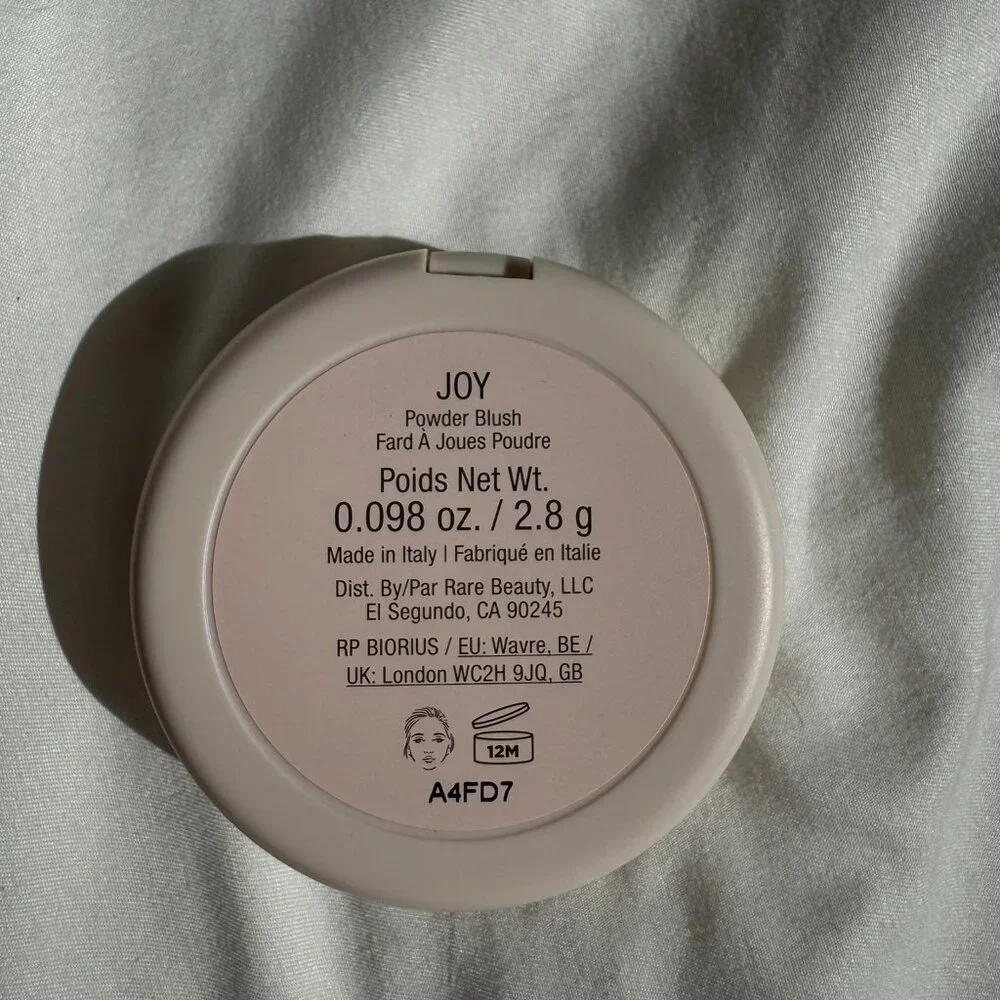 RARE Beauty Soft Pinch Luminous Powder Blush - Joy, Muted Peach Color